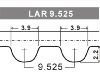 Steuerriemen Timing Belt:000111000